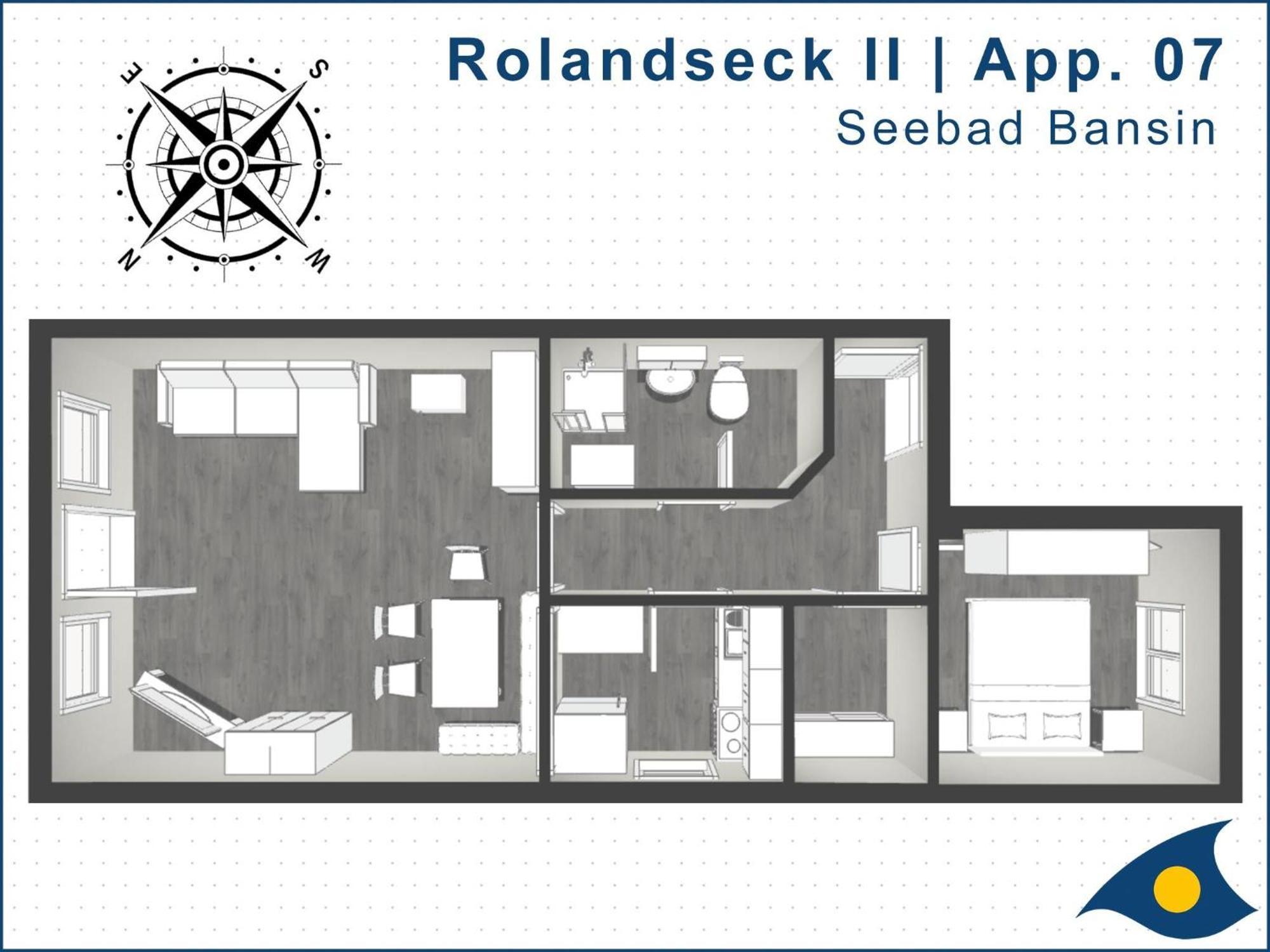 Rolandseck II Whg 07 Apartment Heringsdorf  Exterior photo